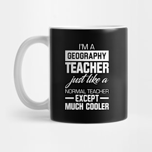 Geography Teacher Mug